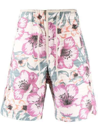 Isabel Marant шорты-бермуды с цветочным принтом