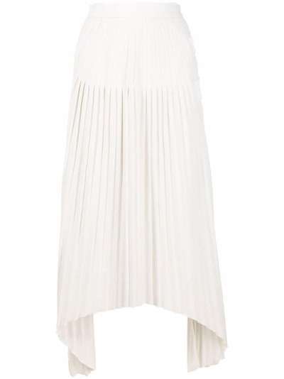 Atu Body Couture юбка асимметричного кроя с плиссировкой
