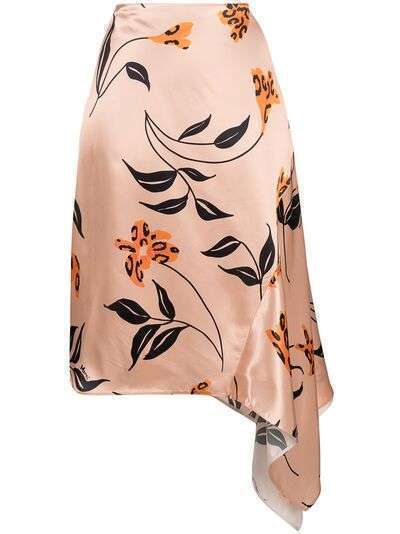 Marni юбка с цветочным принтом