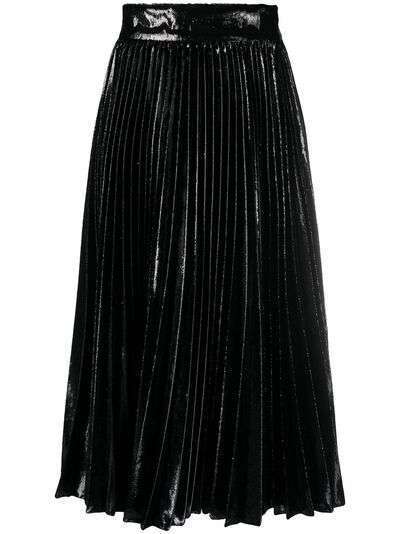 Dolce & Gabbana юбка с эффектом металлик