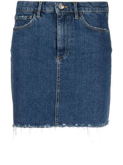 3x1 джинсовая мини-юбка