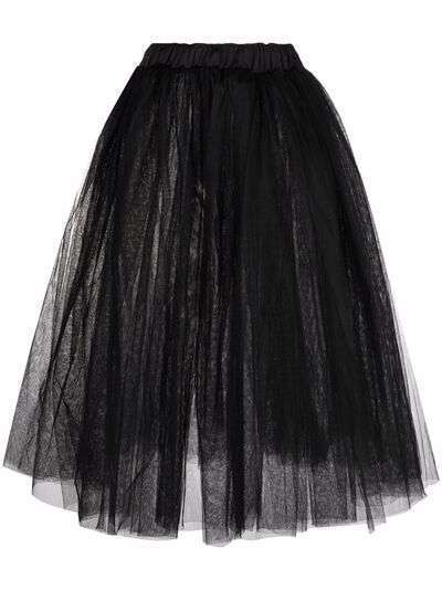 Alchemy full-shape tulle midi skirt