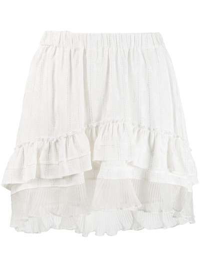 Isabel Marant короткая юбка с оборками