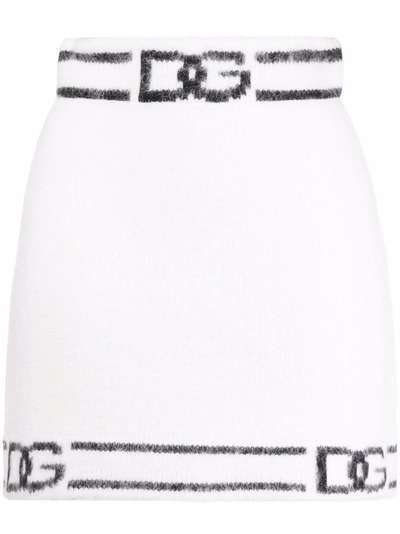 Dolce & Gabbana юбка с логотипом DG