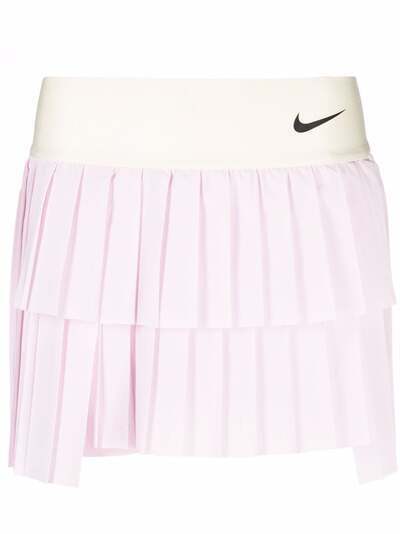 Nike юбка-шорты Tennis со складками