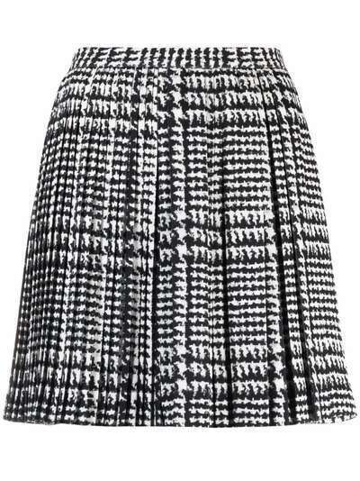 Ermanno Scervino юбка в ломаную клетку с завышенной талией