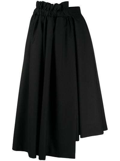 Comme Des Garçons Noir Kei Ninomiya юбка асимметричного кроя