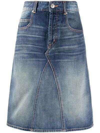 Isabel Marant Étoile джинсовая юбка А-силуэта