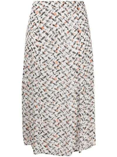 Lala Berlin юбка с геометричным принтом и завышенной талией