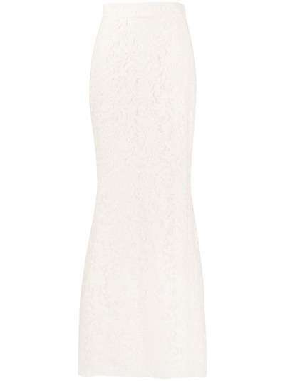 Dolce & Gabbana кружевная юбка макси