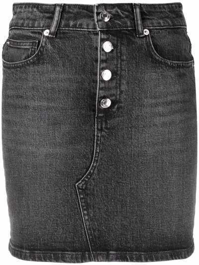 IRO джинсовая мини-юбка с завышенной талией