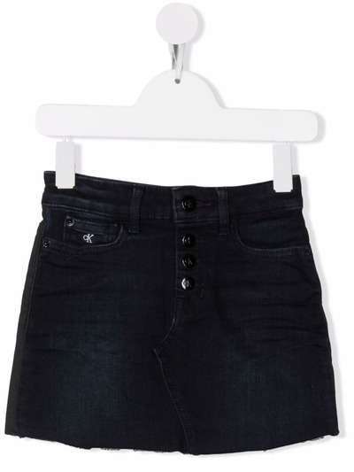 Calvin Klein Kids джинсовая юбка мини