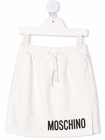 Moschino Kids спортивная юбка с логотипом