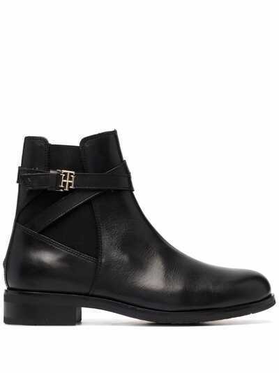 Tommy Hilfiger low heel ankle boots