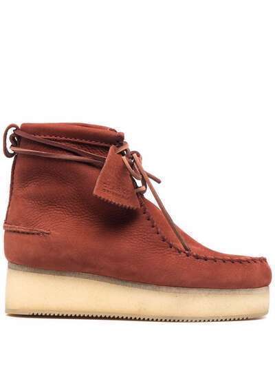 Clarks Originals ботинки Wallabee на платформе