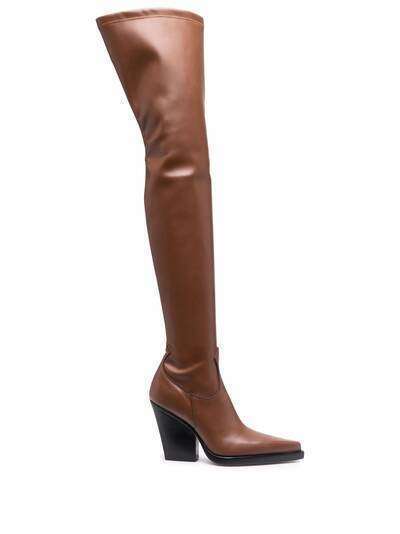 Paris Texas over-the-knee 100mm boots