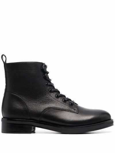 12 STOREEZ leather lace-up boots