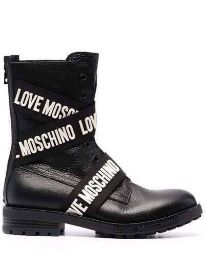 Love Moschino сапоги с логотипом