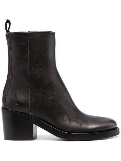 Buttero faded-leather ankle boots