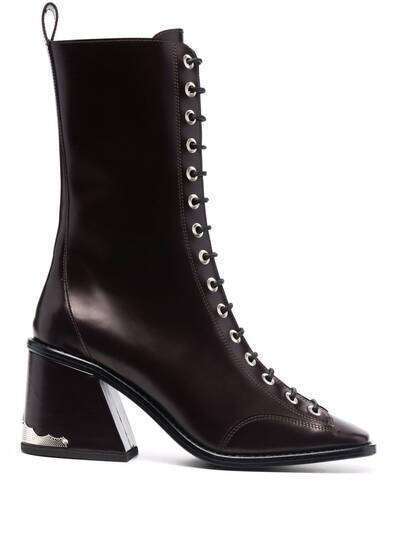 Toga Pulla knee-length leather boots