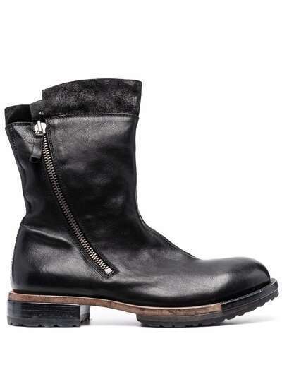MOMA side-zip leather boots