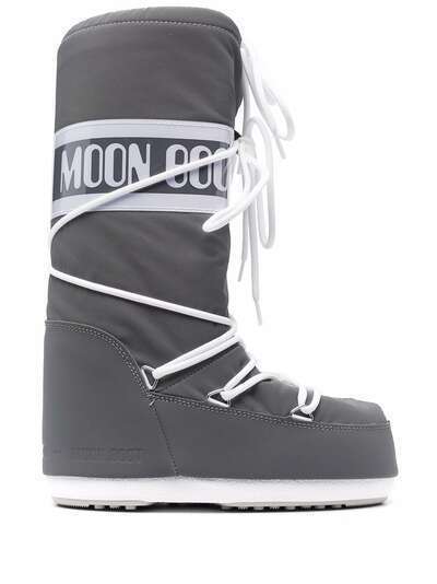 Moon Boot зимние сапоги с логотипом