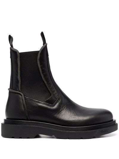 Buttero leather chelsea boots