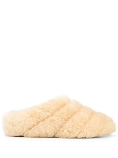 Proenza Schouler RONDO SHEARLING SLIPPER