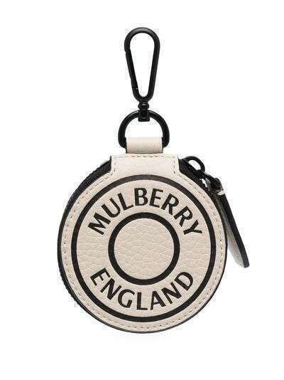 Mulberry круглый кошелек с логотипом