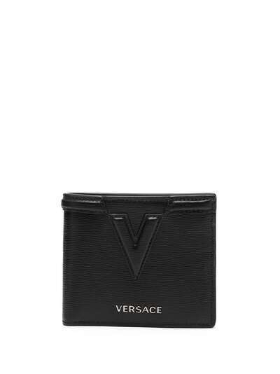 Versace бумажник с тисненым логотипом