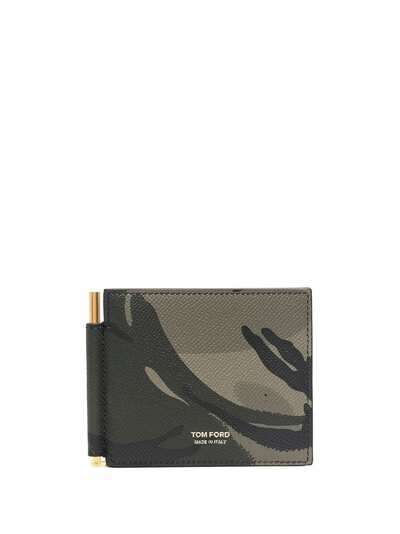 Tom Ford бумажник с камуфляжным принтом