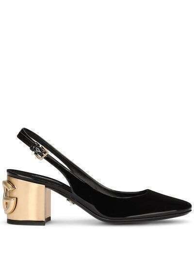Dolce & Gabbana туфли на блочном каблуке