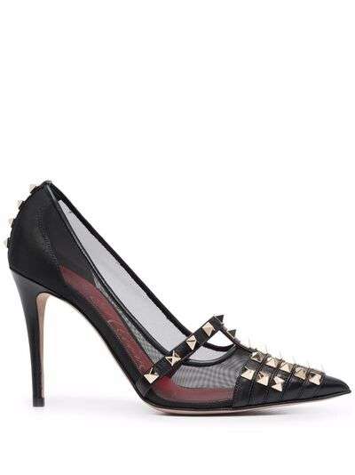 Valentino Garavani туфли Rockstud Alcove 100