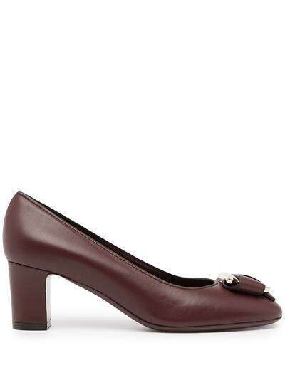 Salvatore Ferragamo туфли Gancio Bow 55