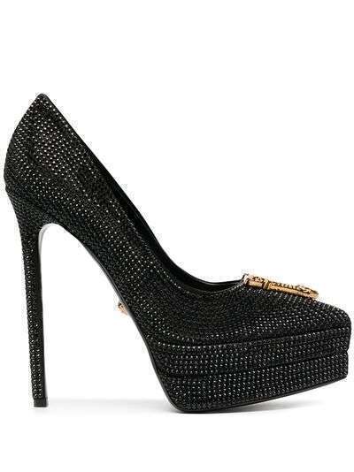 Versace туфли с кристаллами