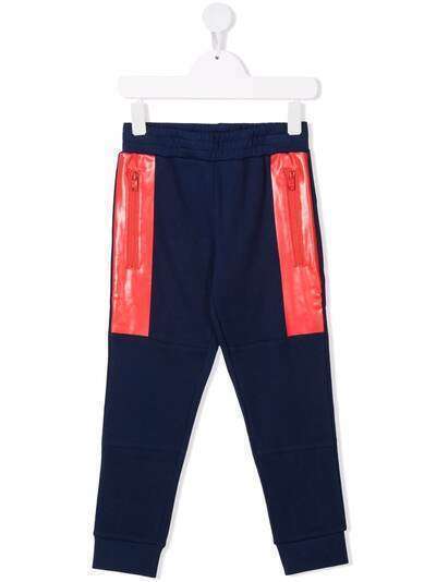 Stella McCartney Kids спортивные брюки с контрастными вставками