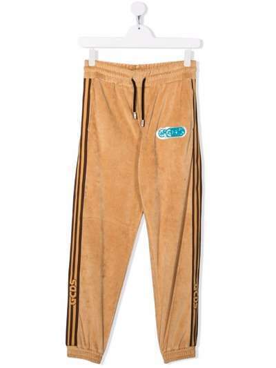 Gcds Kids TEEN logo-patch track trousers