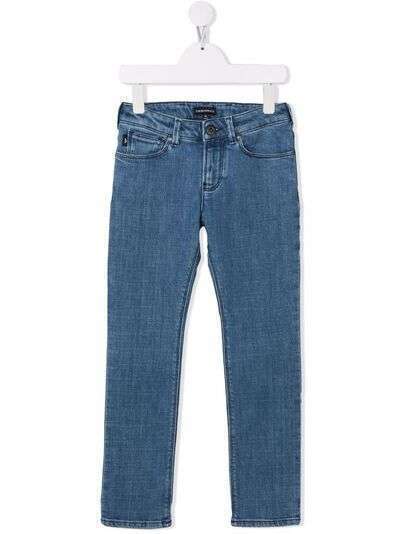 Emporio Armani Kids прямые джинсы