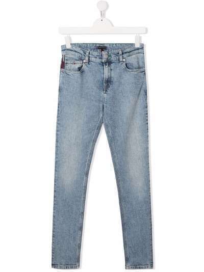 Tommy Hilfiger Junior узкие джинсы средней посадки
