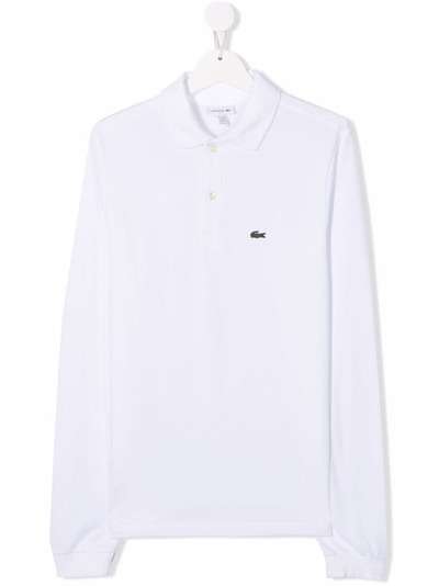 Lacoste Kids рубашка поло с длинными рукавами