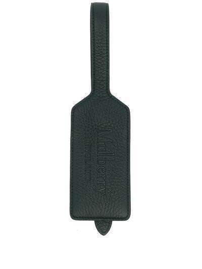 Mulberry heavy-grain luggage tag