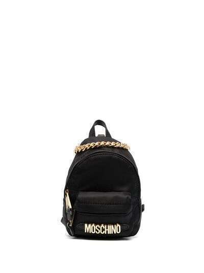Moschino мини-сумка с логотипом