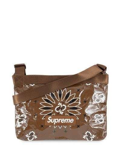 Supreme сумка Bandana Tarp Side из коллекции SS21