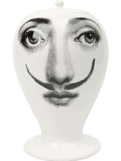 Fornasetti ваза 'Femme aux Moustache'