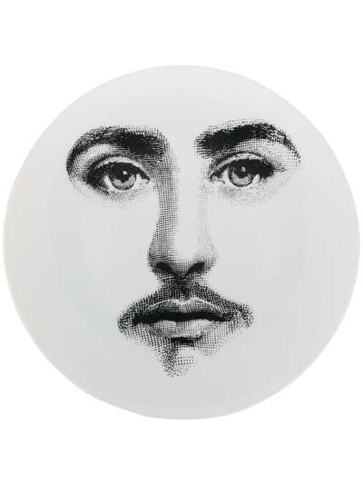 Fornasetti тарелка с принтом-портретом
