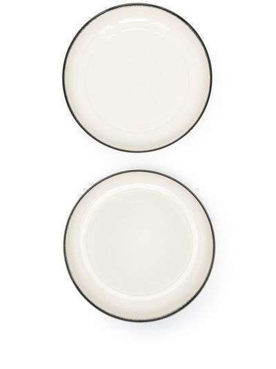Ann Deumelemeester X Serax набор из двух керамических тарелок