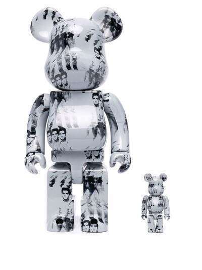Medicom Toy набор фигурок Andy Warhol's Elvis Presley Be@rbrick