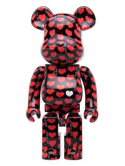 Medicom Toy фигурка 1000% Bearbrick с принтом Hearts