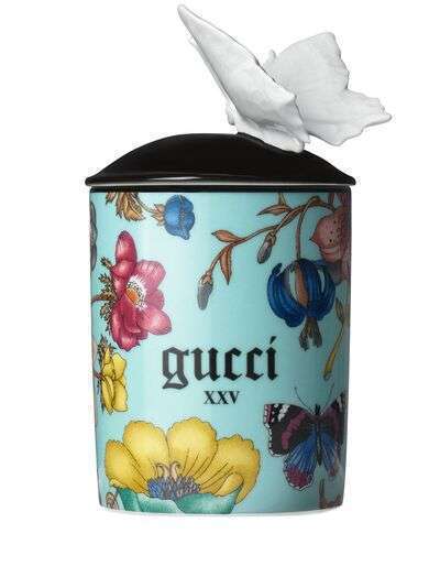 Gucci ароматическая свеча с принтом Flora