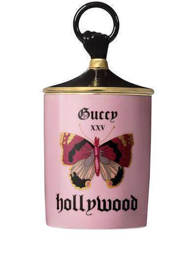 Gucci ароматическая свеча Mehen с надписью Hollywood